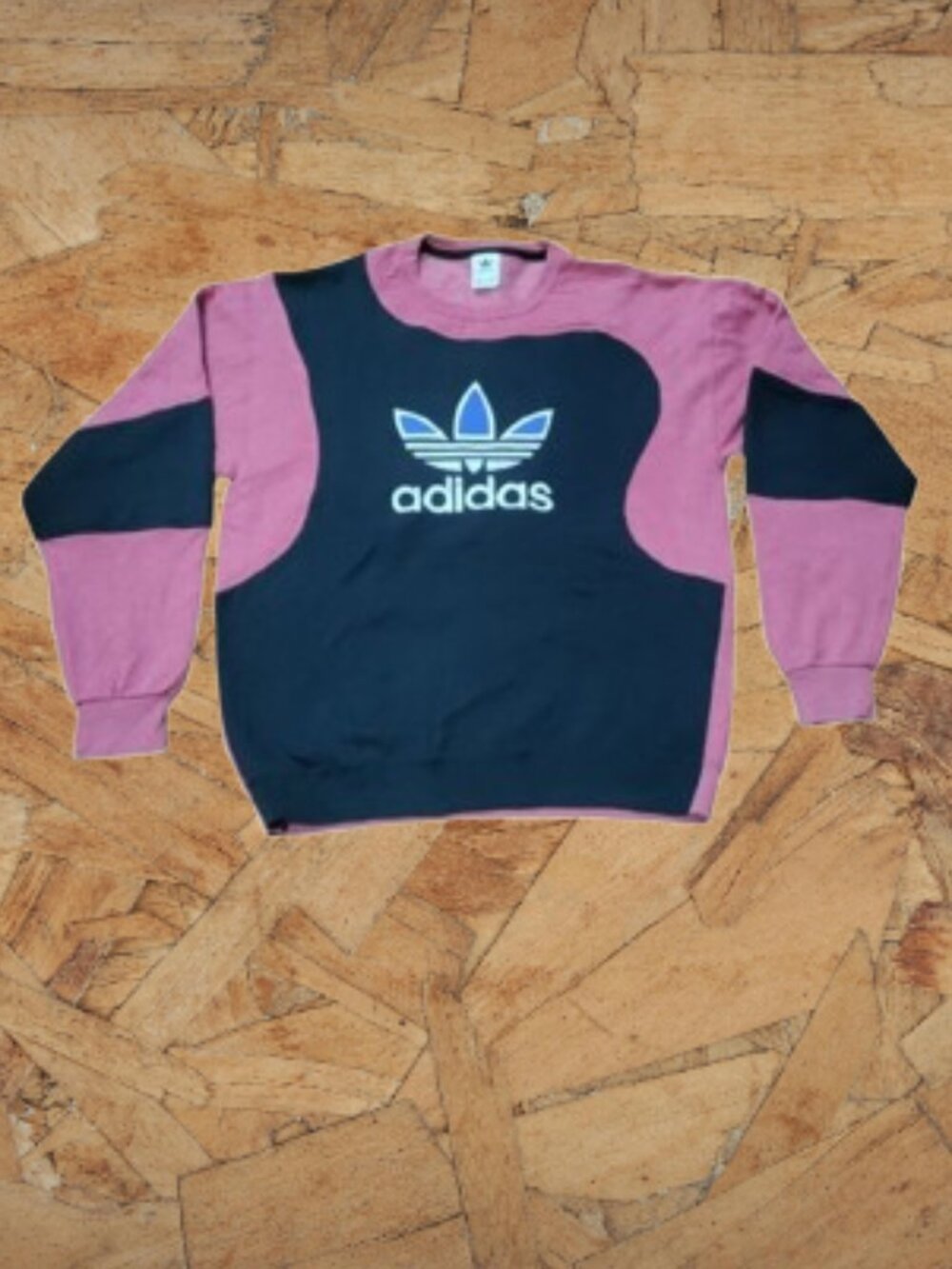 Adidas Vintage Reworked Embroidered Unisex Sweatshirt